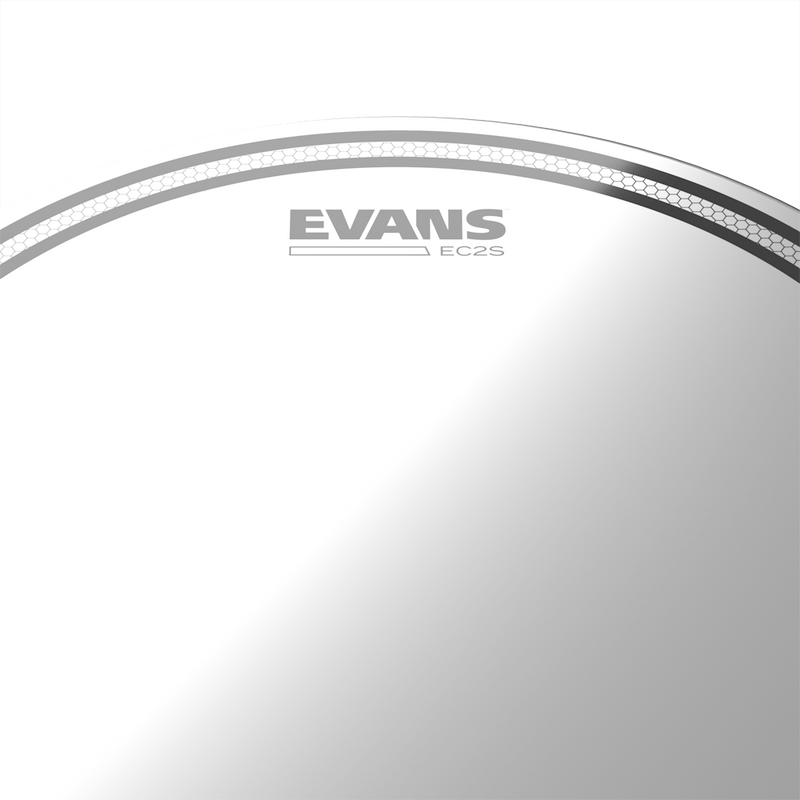 Evans EC2S Frosted Drumhead, B13EC2S- 13" - Metronome Music Inc.
