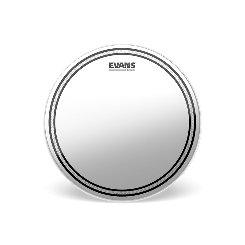 Evans EC2S Frosted Drumhead, B13EC2S- 13"