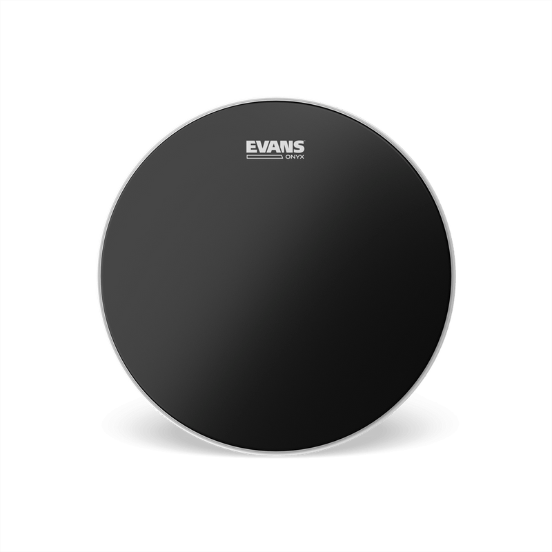 Evans Onyx Frosted Drumhead, B12ONX2- 12" - Metronome Music Inc.