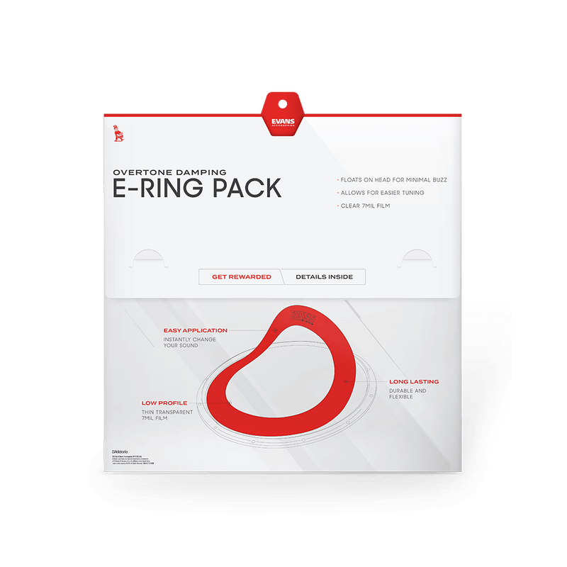 Evans E-Rings Pack, Rock - Metronome Music Inc.