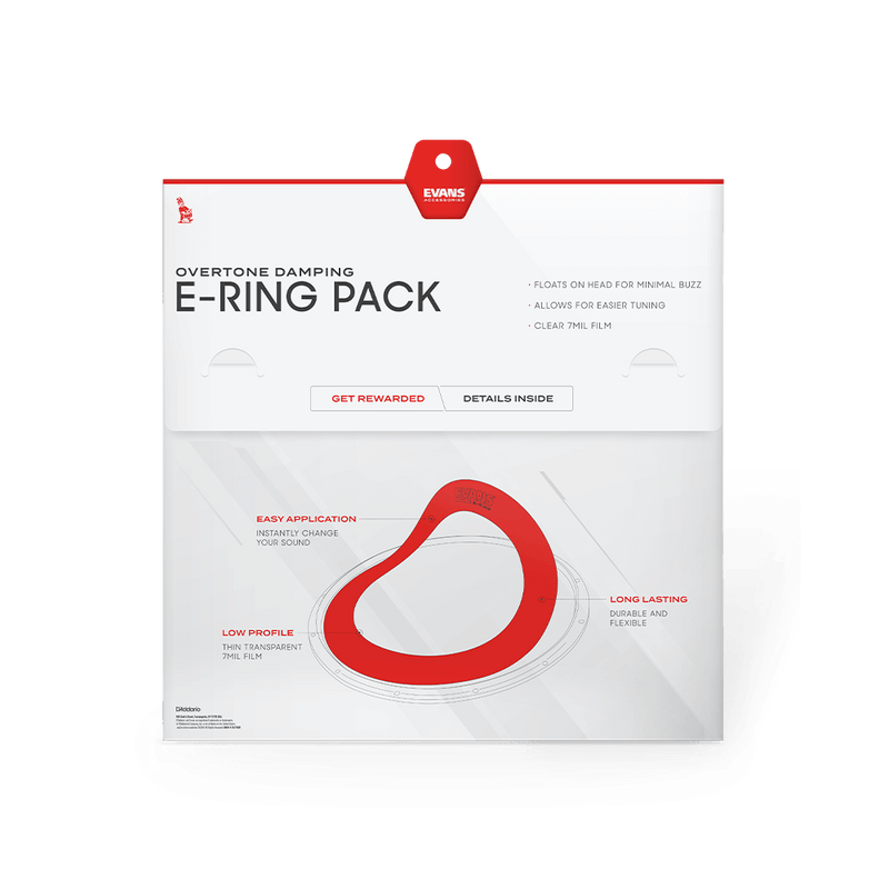 Evans E-Rings Pack, Snare - Metronome Music Inc.