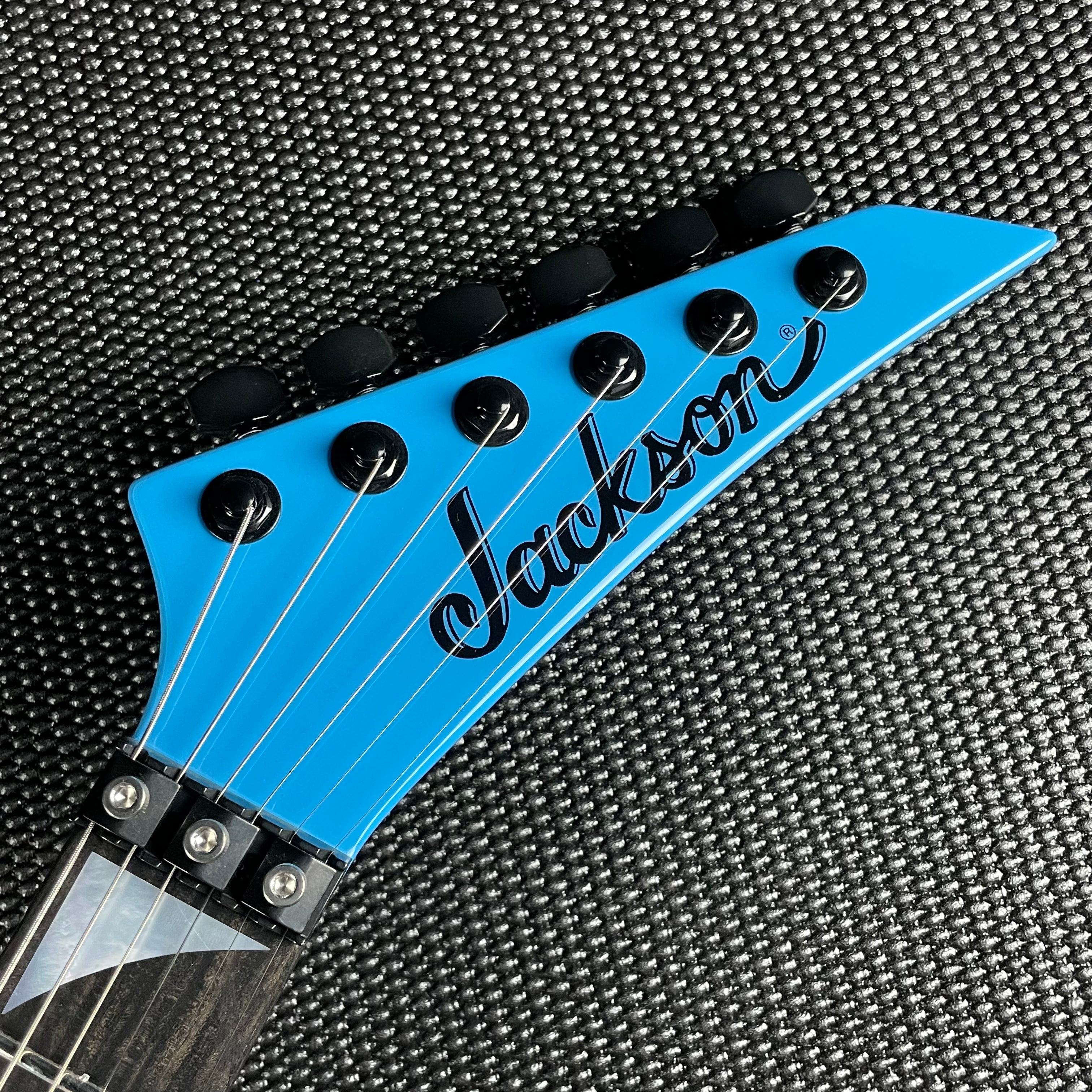 Jackson American Series Soloist SL3, Ebony Fingerboard- Riviera Blue (MINT) - Metronome Music Inc.