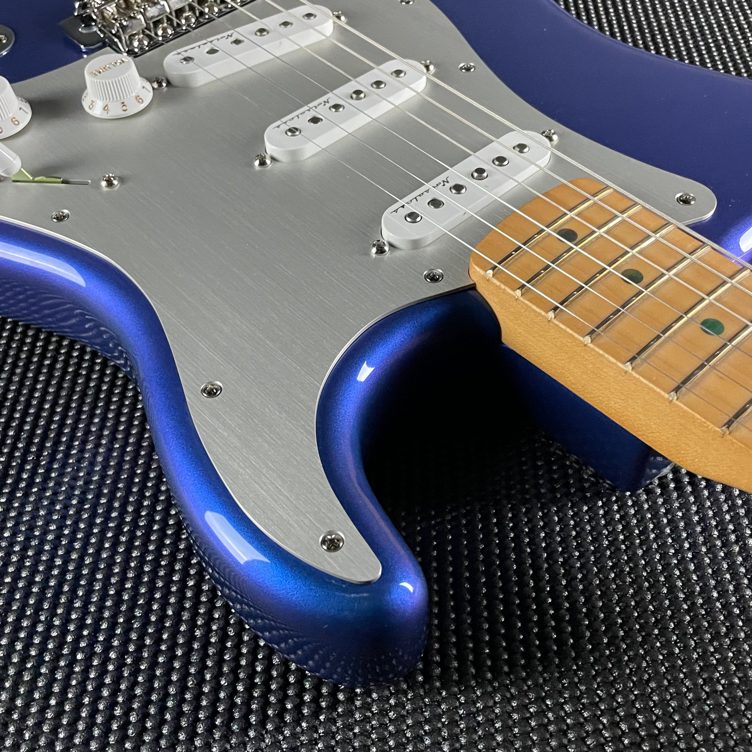 Fender Limited Edition H.E.R. Stratocaster, Maple Fingerboard- Blue Marlin (MX23058359) - Metronome Music Inc.