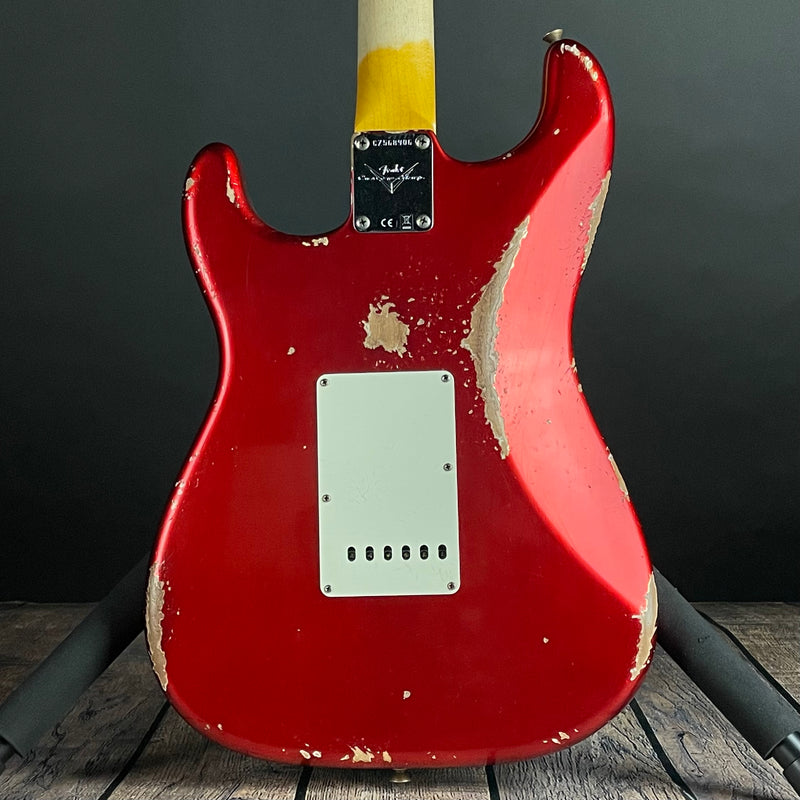 Fender Custom Shop 1959 Stratocaster, Heavy Relic- Super Faded, Aged Candy Apple Red (SOLD) - Metronome Music Inc.