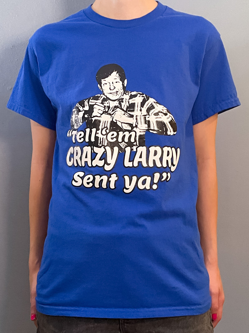 Metronome Music Crazy Larry T-Shirt, Blue