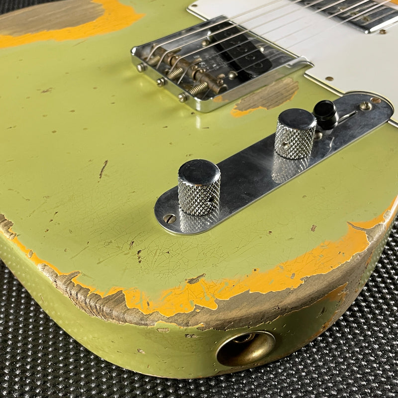 Fender Custom Shop '74/'51 Nocaster, Ron Thorn Masterbuilt- Appliance Green/Nocaster Blond (7lbs 3oz)