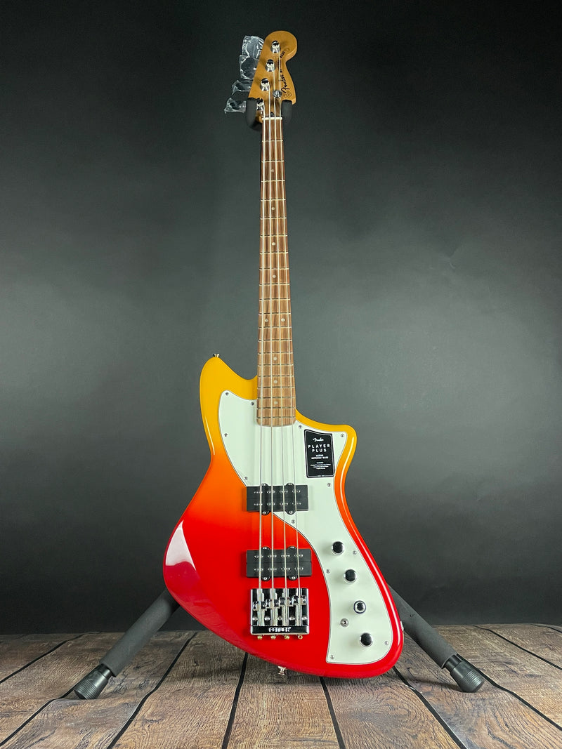 Fender Player Plus Active Meteora Bass, Pau Ferro- Tequila Sunrise (MX22001007)