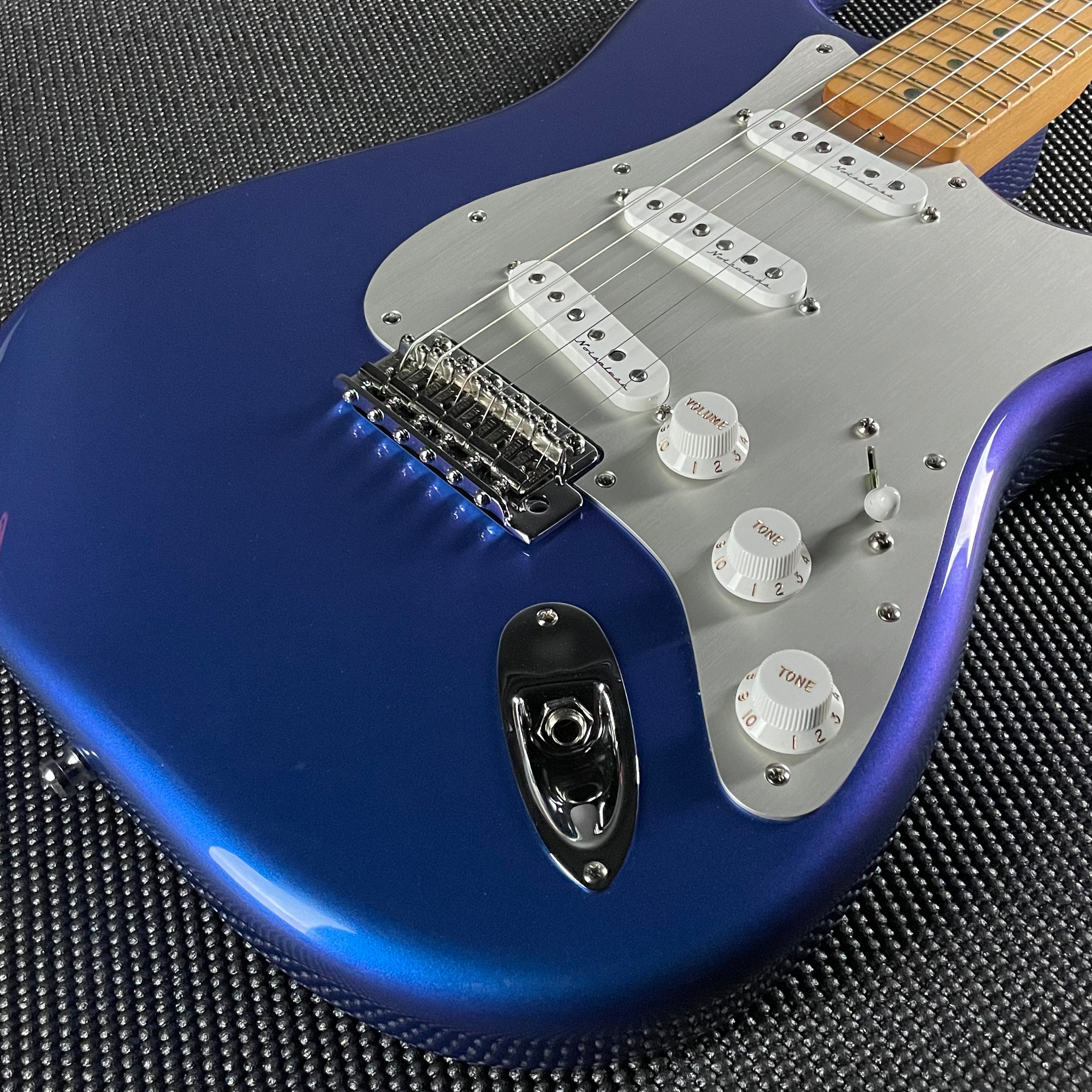 Fender Limited Edition H.E.R. Stratocaster, Maple Fingerboard- Blue Marlin (MX23058359) - Metronome Music Inc.