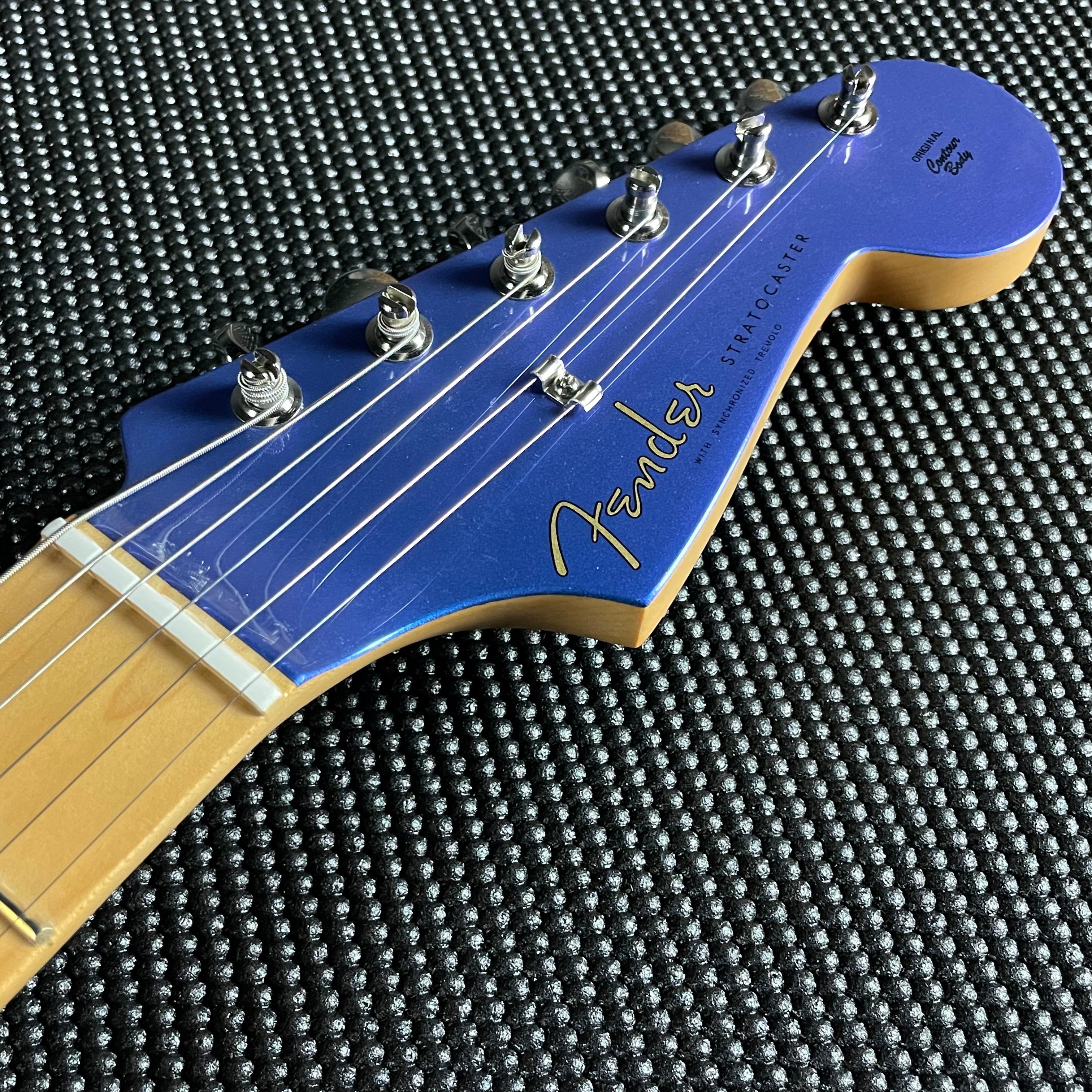 Fender Limited Edition H.E.R. Stratocaster, Maple Fingerboard- Blue Marlin (MX23058359) - Metronome Music Inc.