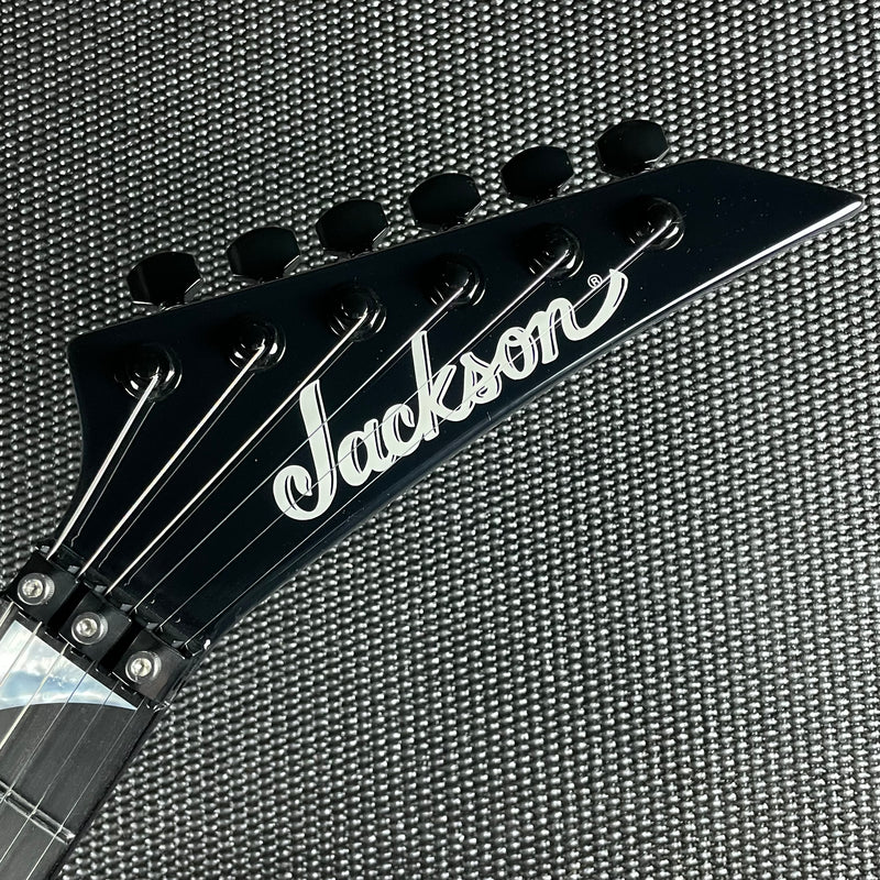 Jackson American Series Soloist SL3, Ebony Fingerboard- Gloss Black (MINT) - Metronome Music Inc.
