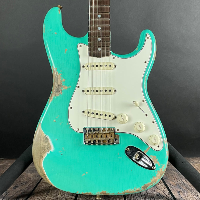 Fender Custom Shop 1967 Stratocaster, Heavy Relic- Aged Sea Foam Green (7lbs 8oz)