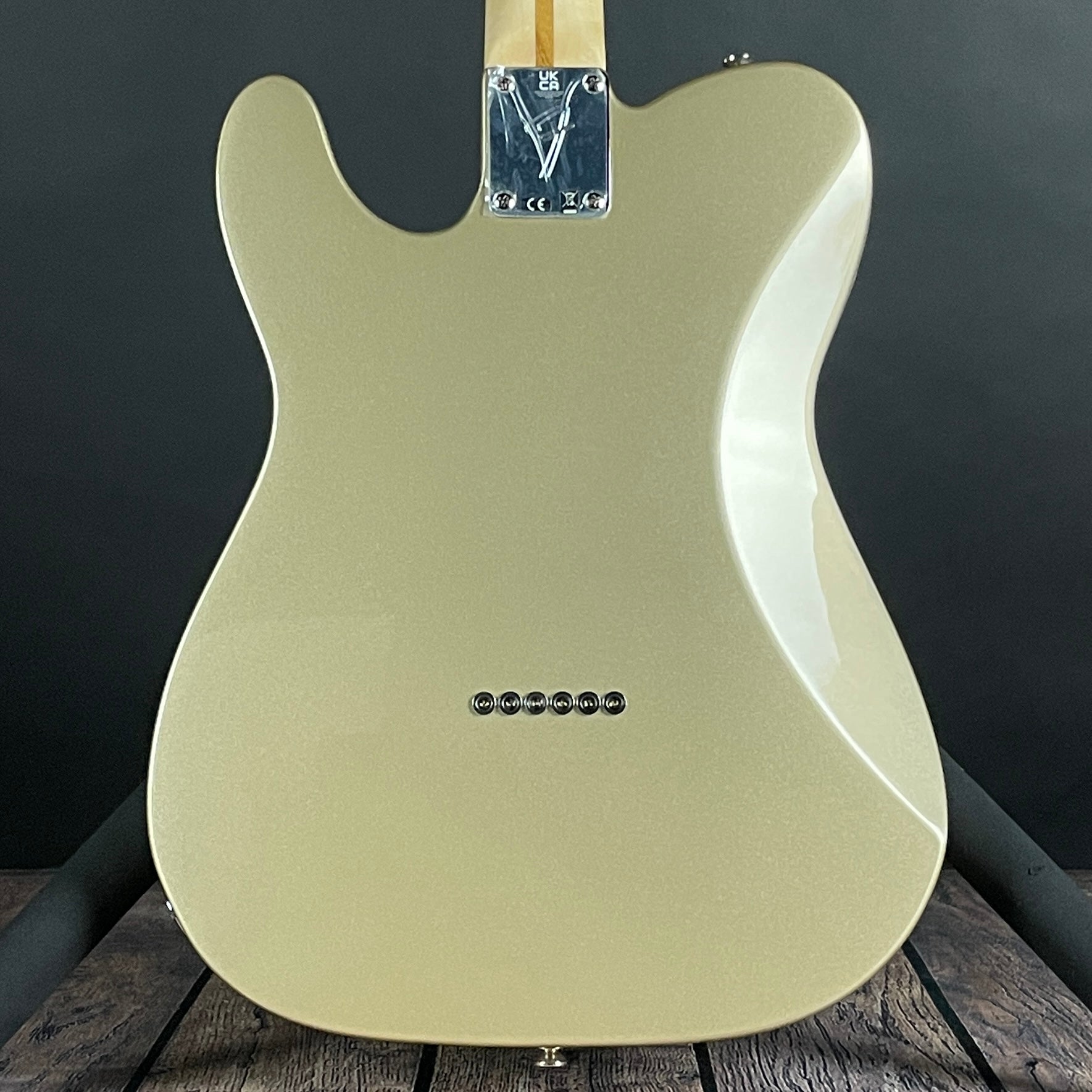 Fender Chris Shiflett Telecaster Deluxe, Rosewood Fingerboard- Shoreline Gold (X22263388) - Metronome Music Inc.