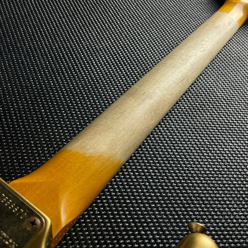 Fender Custom Shop Limited '62 "Bone Tone" Stratocaster, Journeyman Relic- Aged Aztec Gold (7lbs 1oz)