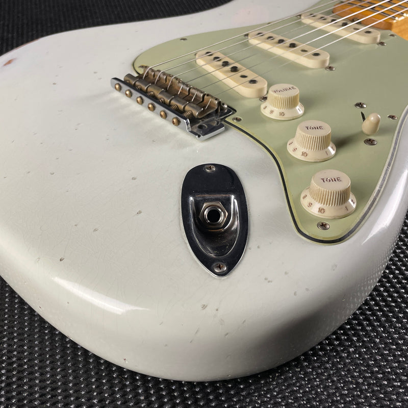 Fender Custom Shop 1959 Stratocaster, Greg Fessler Masterbuilt- Olympic White (SOLD)