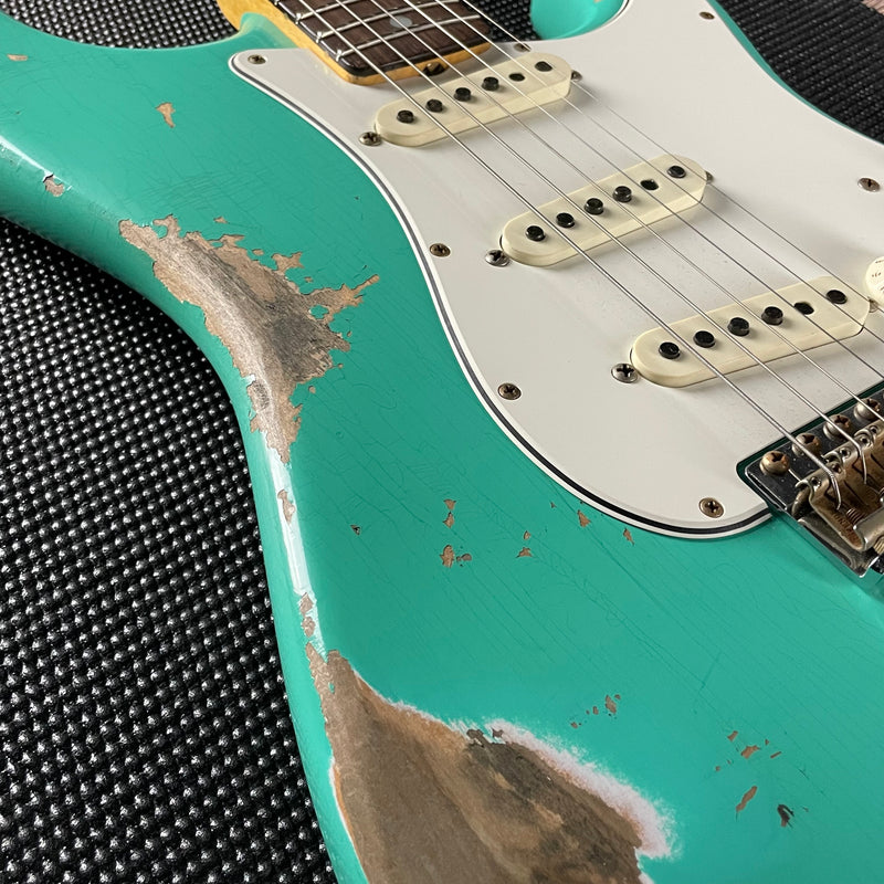 Fender Custom Shop 1967 Stratocaster, Heavy Relic- Aged Sea Foam Green (7lbs 8oz)