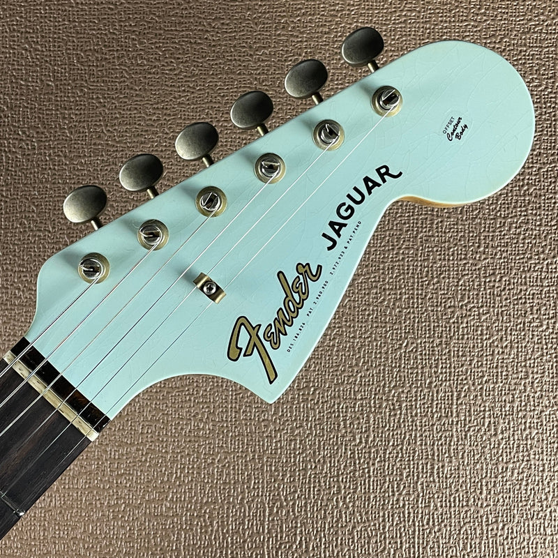 Fender Custom Shop '63 Jaguar, Journeyman- Super Faded, Aged Sonic Blue - Metronome Music Inc.