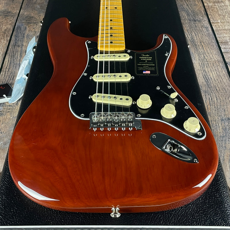 Fender American Vintage II 1973 Stratocaster, Maple Fingerboard- Mocha (V12169)
