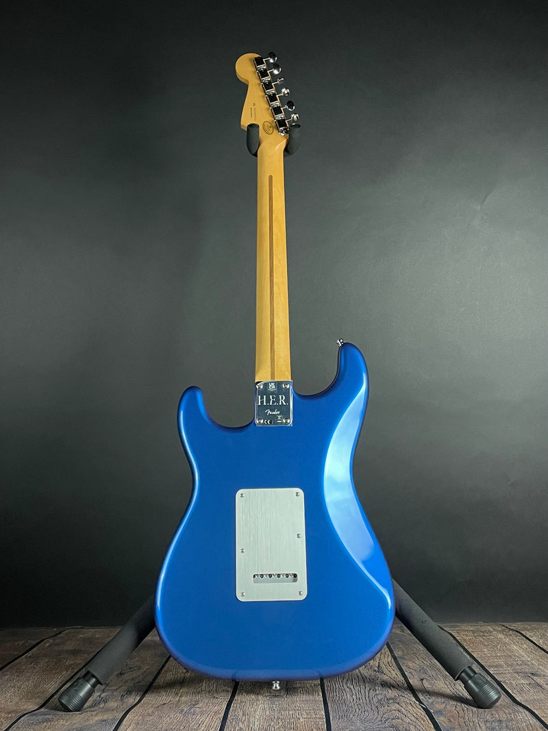 Fender Limited Edition H.E.R. Stratocaster, Maple Fingerboard- Blue Marlin (MX23058359)
