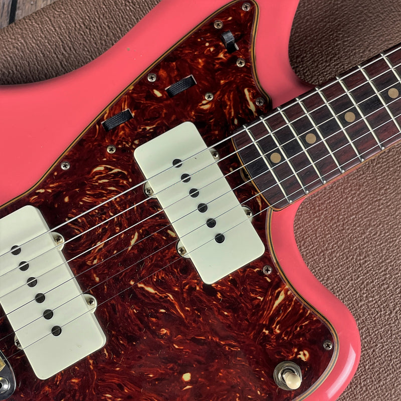Fender Custom Shop '62 Jazzmaster, Journeyman Relic- Super Faded Aged Fiesta Red (Sold) - Metronome Music Inc.