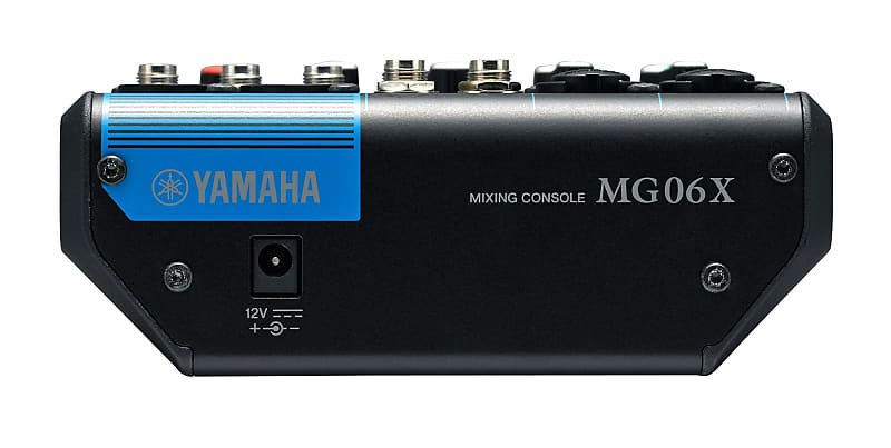 Yamaha 6-Channel Analog Mixer MG06X - Metronome Music Inc.