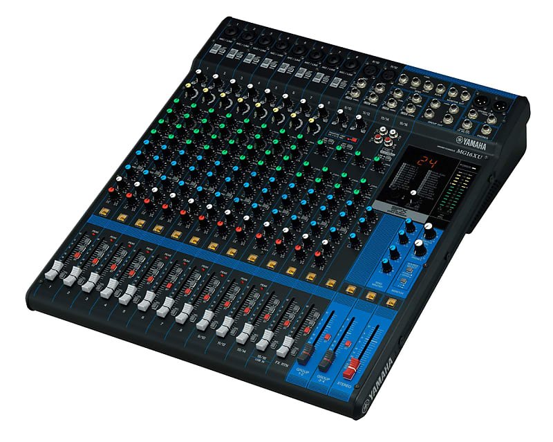 Yamaha 16-Channel Mixing Console MG16XU - Metronome Music Inc.