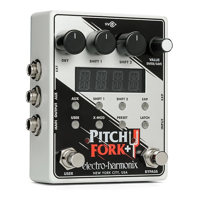 Electro-Harmonix Pitch Fork+ Polyphonic Pitch Shifter - Metronome Music Inc.