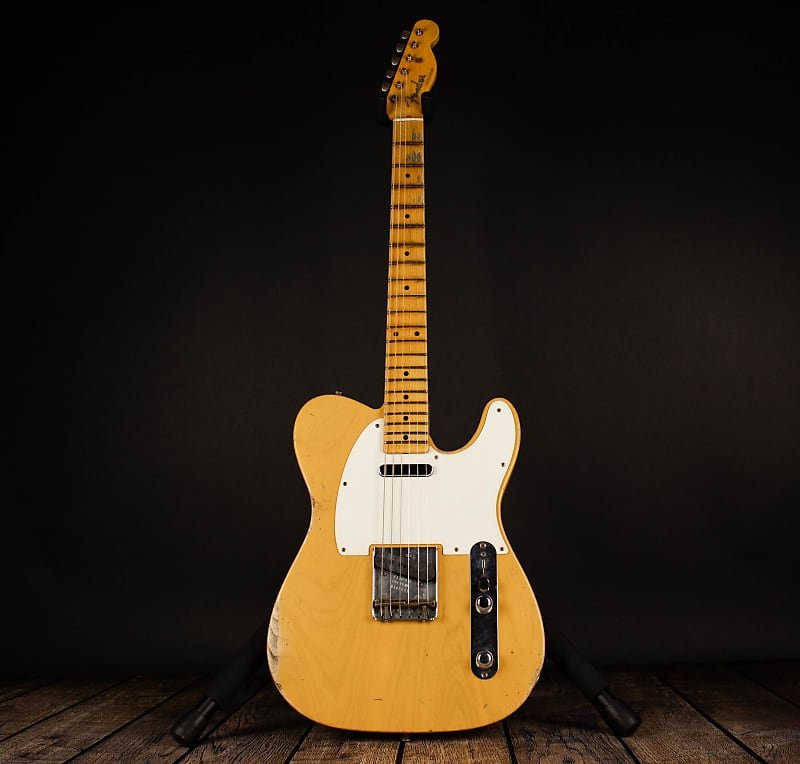 Fender Custom Shop 50's Telecaster Relic, Ron Thorn Masterbuilt- Butterscotch Blonde (SOLD) - Metronome Music Inc.