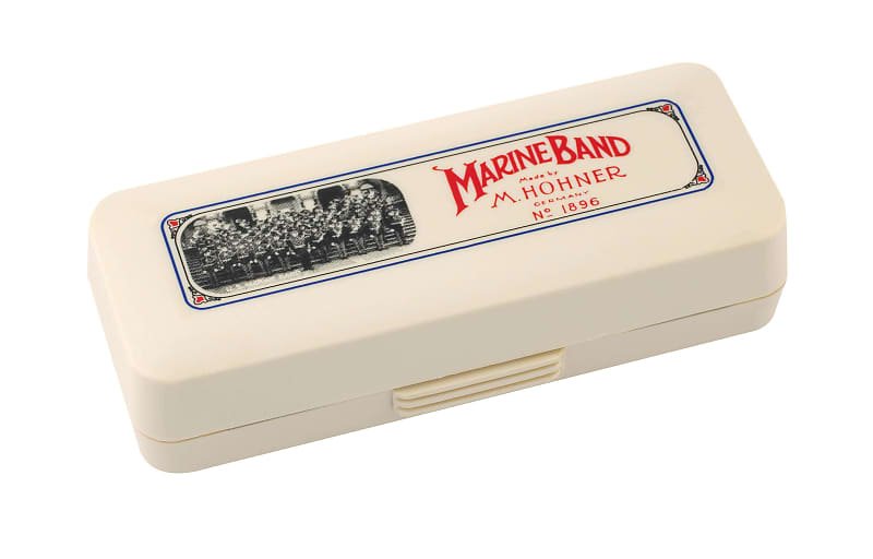 Hohner Marine Band 1896 Harmonica- Key of D - Metronome Music Inc.
