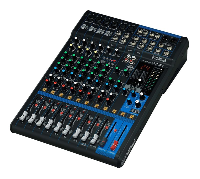 Yamaha 12-Channel Mixing Console MG12XU - Metronome Music Inc.