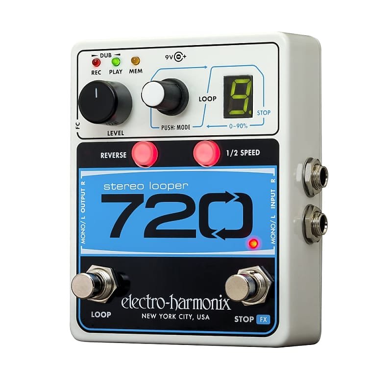 Electro-Harmonix 720 Stereo Looper - Metronome Music Inc.