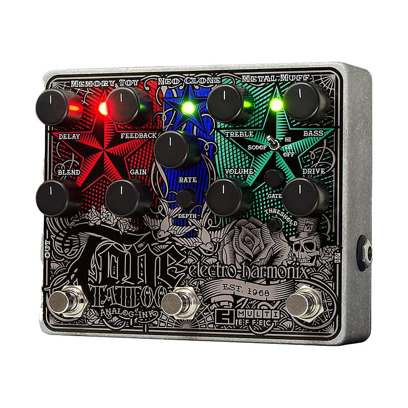 Electro-Harmonix Tone Tattoo Analog Multi-Effect - Metronome Music Inc.