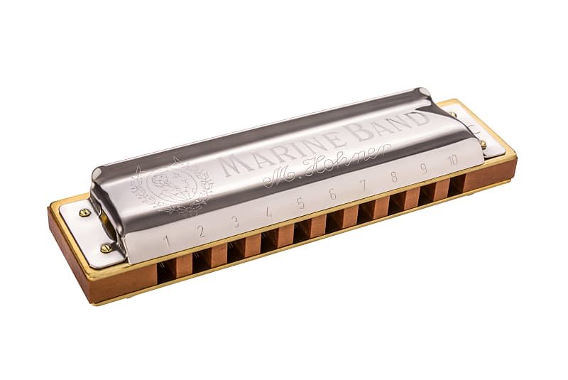 Hohner Marine Band 1896 Harmonica- Key of G - Metronome Music Inc.