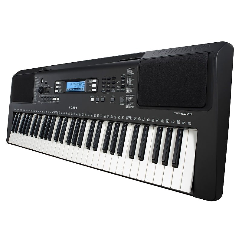 Yamaha Portable Keyboard w/ Survival Kit- PSR-E373 - Metronome Music Inc.