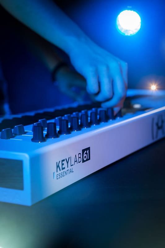 Arturia KeyLab Essential 61, Universal Midi Controller - Metronome Music Inc.