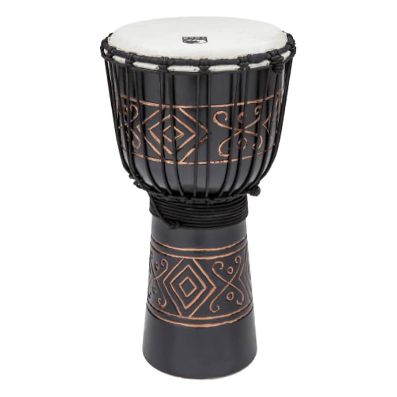 Toca Street Series Djembe - Black Onyx, Medium - Metronome Music Inc.