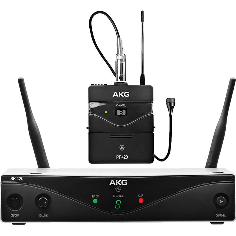 AKG Wireless Microphone System WMS420- Presenter Set - Metronome Music Inc.