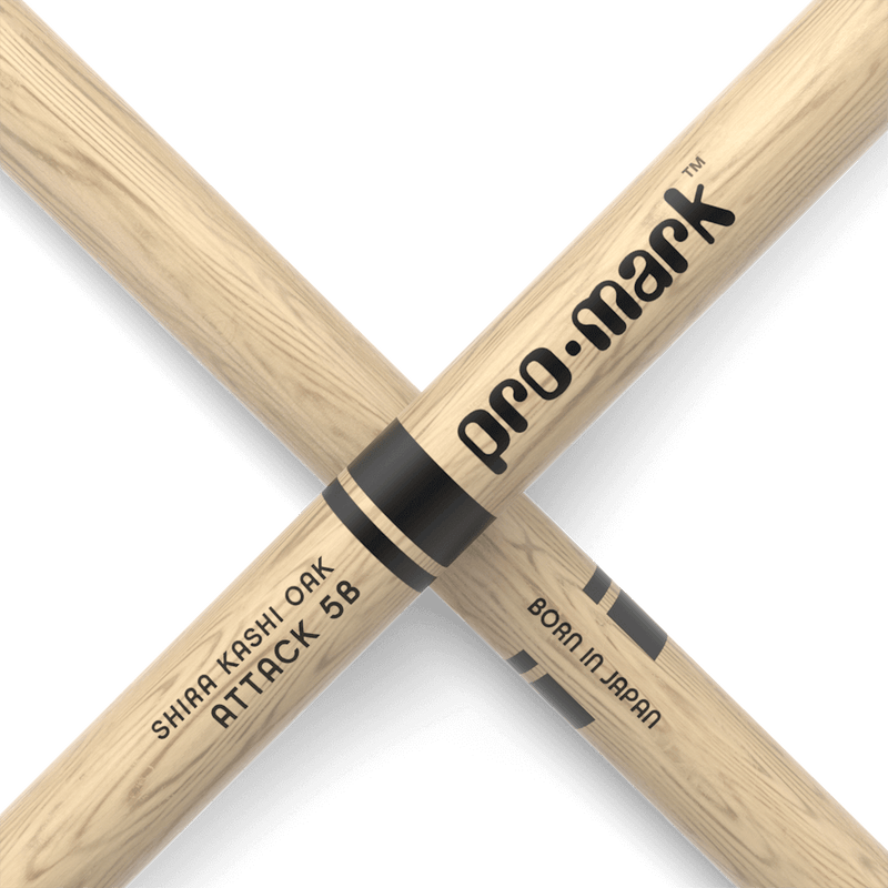 ProMark Classic Attack 5B, Shira Kashi Oak, Nylon Tip - Metronome Music Inc.