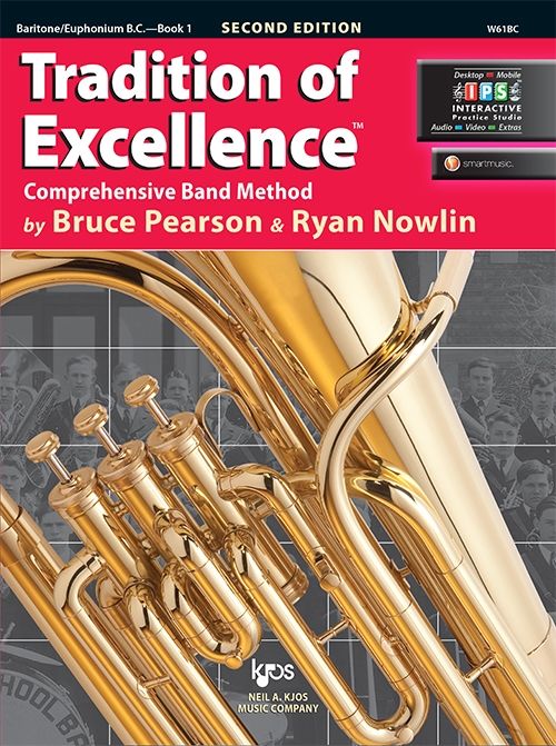 Tradition of Excellence Book 1- Baritone/Euphonium B.C. - Metronome Music Inc.