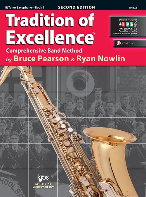 Tradition of Excellence Book 1- Bb Tenor Saxophone - Metronome Music Inc.
