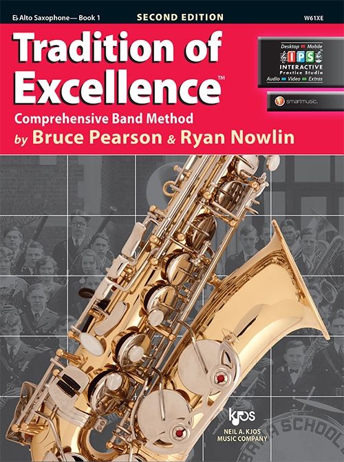 Tradition of Excellence Book 1- Eb Alto Saxophone - Metronome Music Inc.