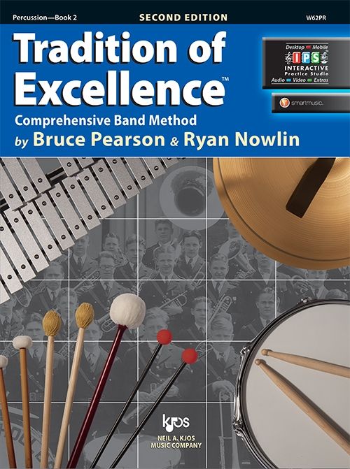 Tradition of Excellence Book 2 - Percussion - Metronome Music Inc.