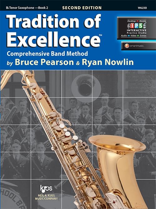 Tradition of Excellence Book 2- Bb Tenor Saxophone - Metronome Music Inc.