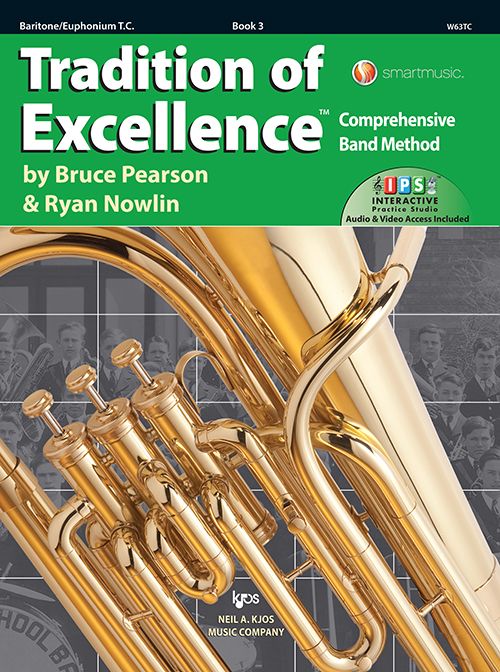 Tradition of Excellence Book 3- Baritone/Euphonium T.C. - Metronome Music Inc.
